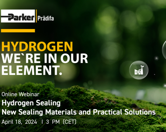 Parker Prädifa Webinar -“Hydrogen Sealing - New Sealing Materials and Practical Solutions” 