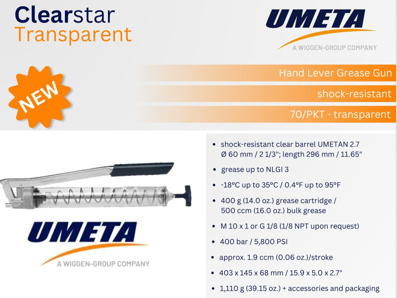 NEW PRODUCT ANNOUNCEMENT - CLEARSTAR TRANSPARENT