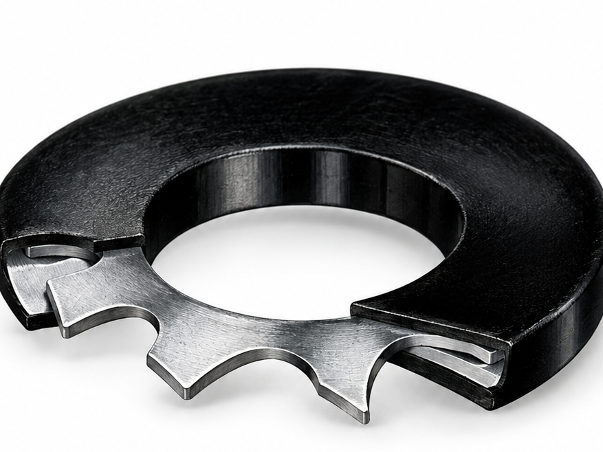 RUBBER COVERED LOCK WASHERS (SELOC WASHERS)